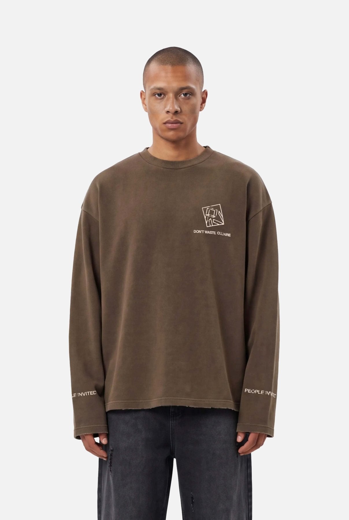 Mera | PIV Longsleeve | Washed Olive - Longsleeves Don't Waste Culture