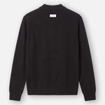 Ewald | Fine Zip Cardigan | Black - Knitwear Don't Waste Culture