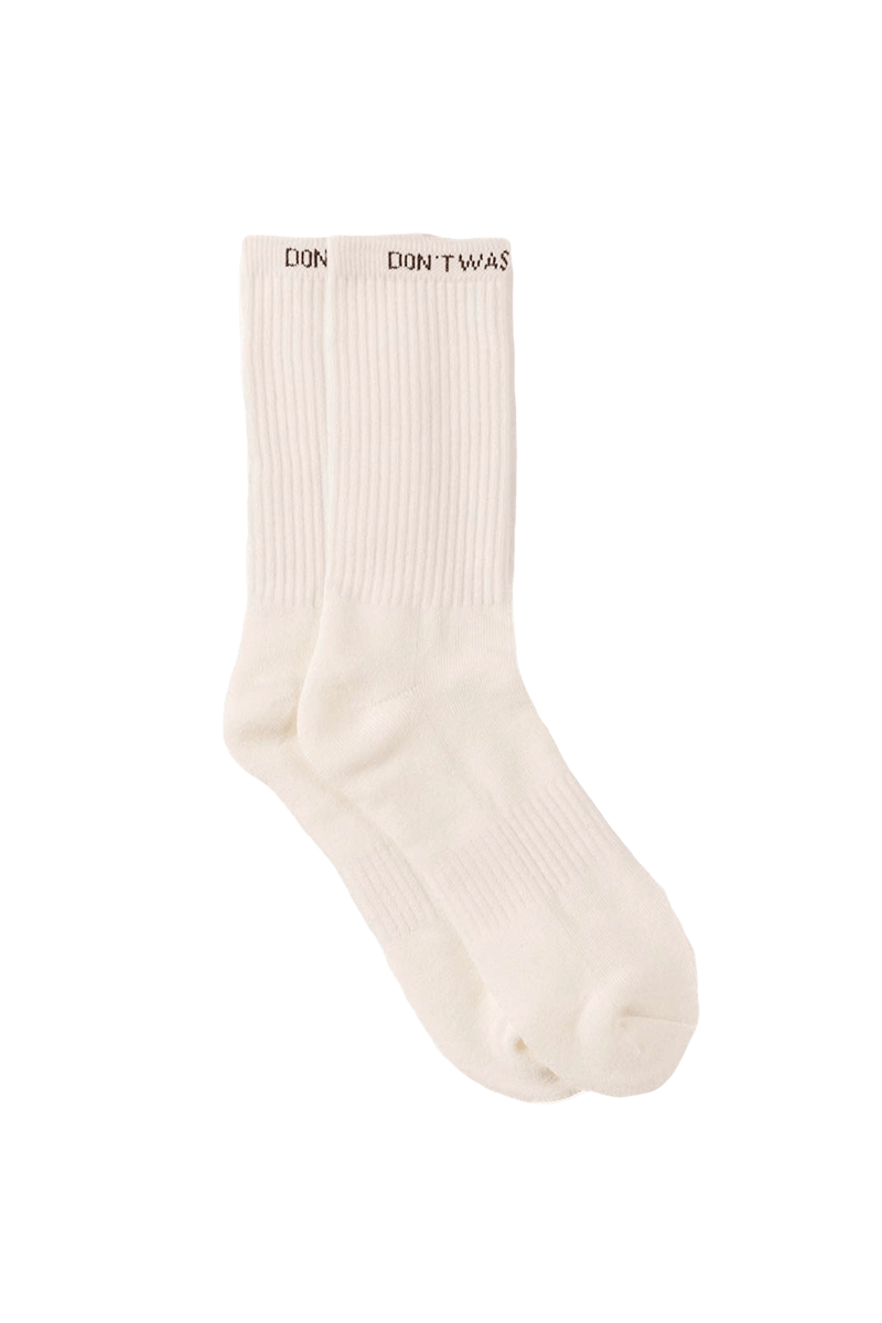 Essential socks | Cream - Socks Don't Waste Culture