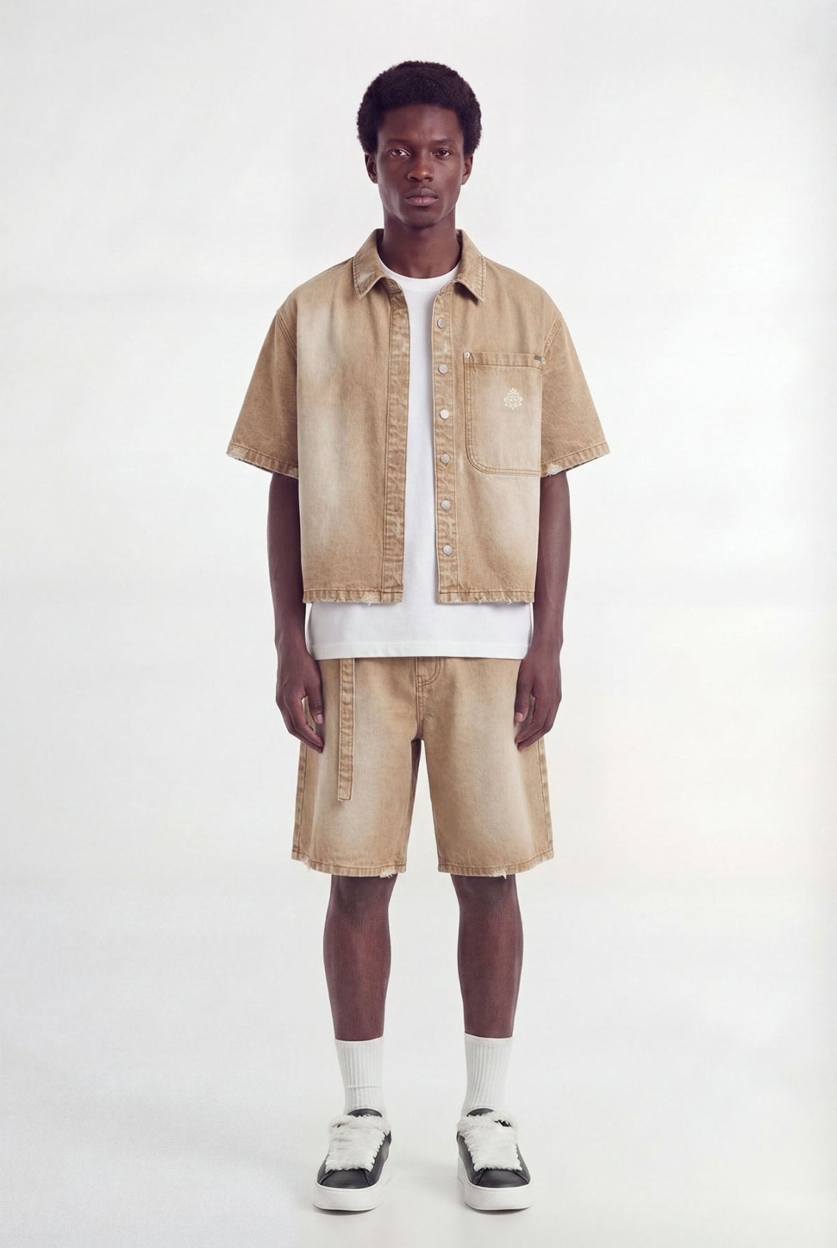 Florayne Shorts | Brown - Shorts Don't Waste Culture