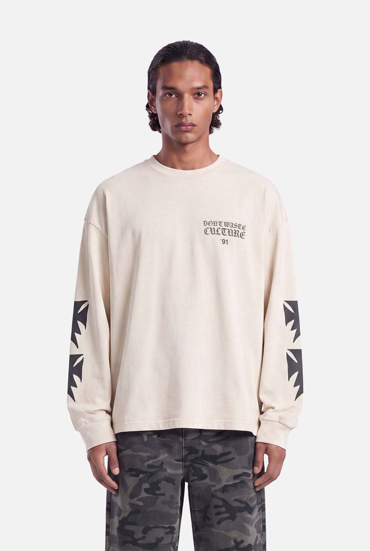Fina Longsleeve | Cream - Early access Don't Waste Culture