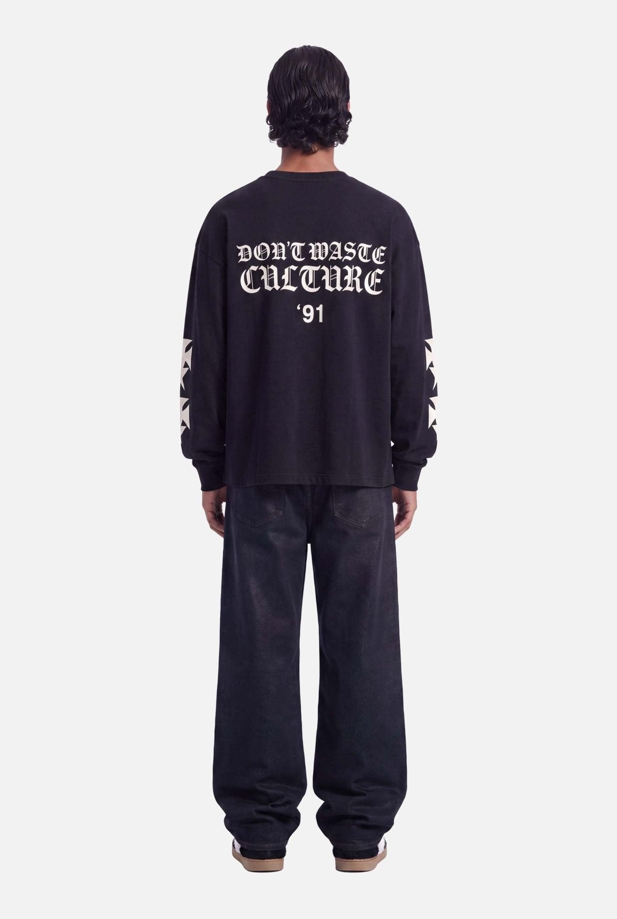 Fina Longsleeve | Black - Early access Don't Waste Culture