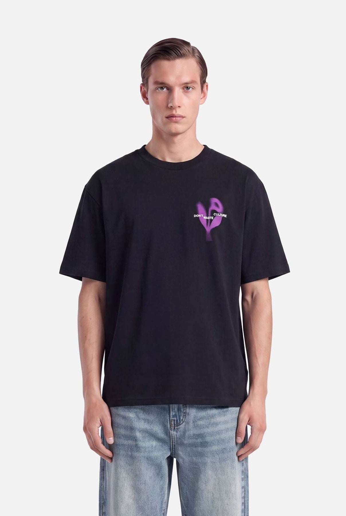 Fitz T-shirt | Black - Early access Don't Waste Culture