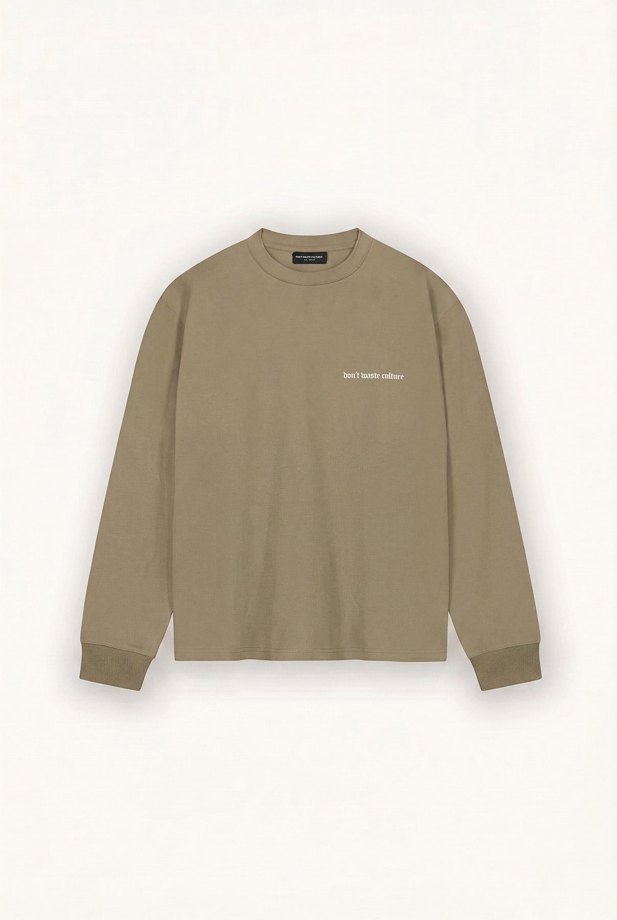 Zayd Longsleeve | Khaki - Longsleeves Don't Waste Culture