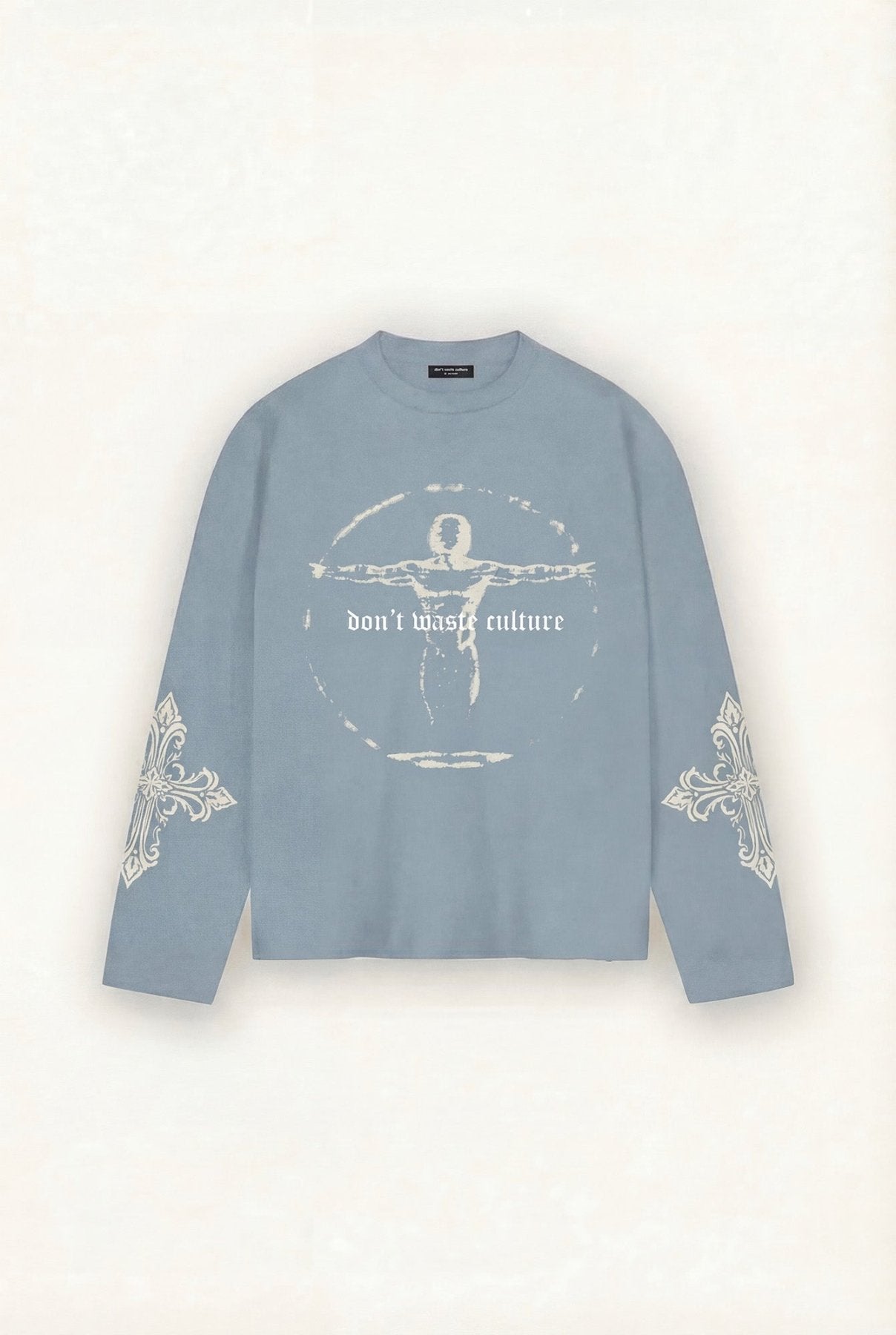 Ator Longsleeve | Light Blue - Longsleeves Don't Waste Culture