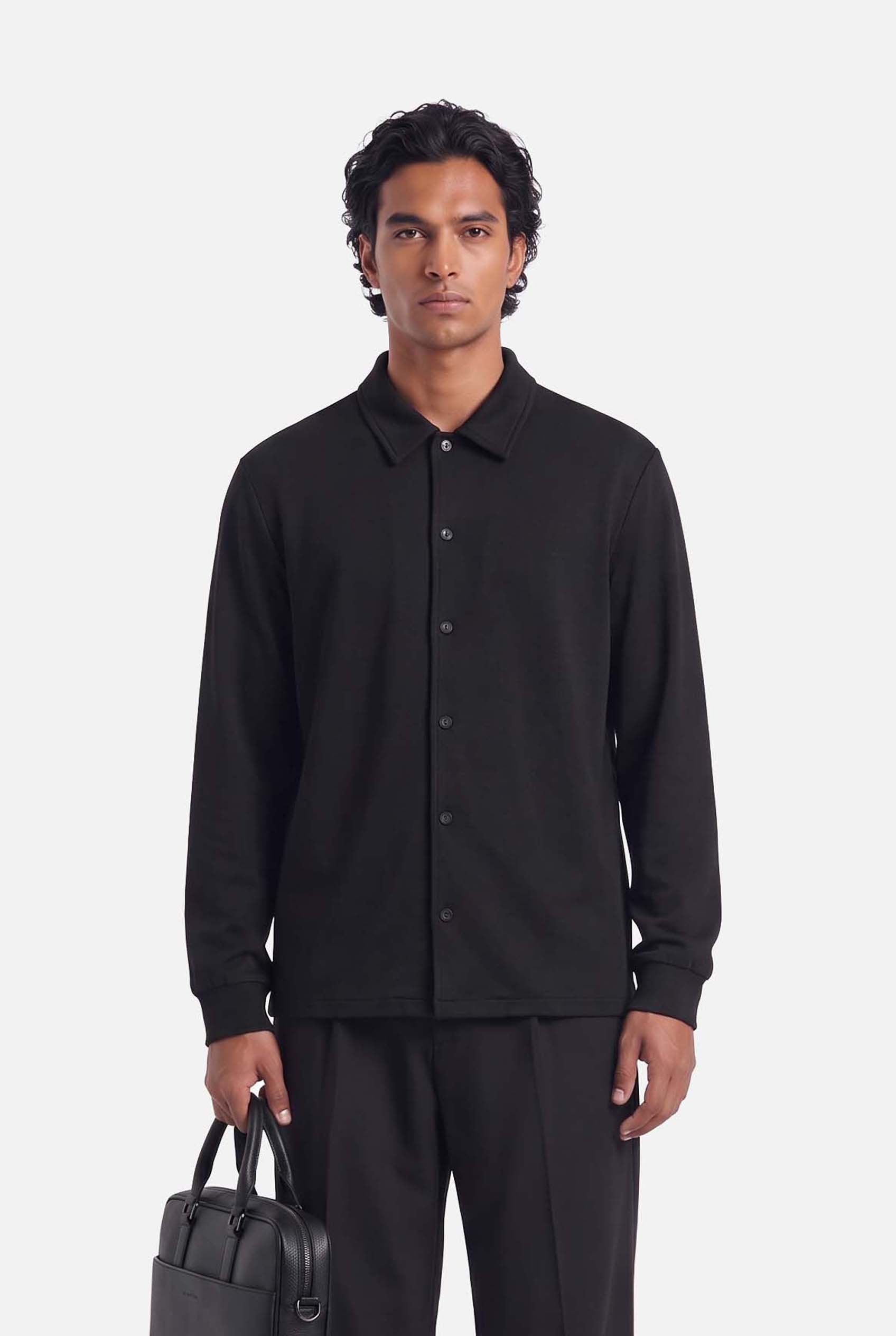 Aina | Overshirt | Black - Shirts Don't Waste Culture