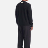 Ewald | Fine Zip Cardigan | Black - Knitwear Don't Waste Culture