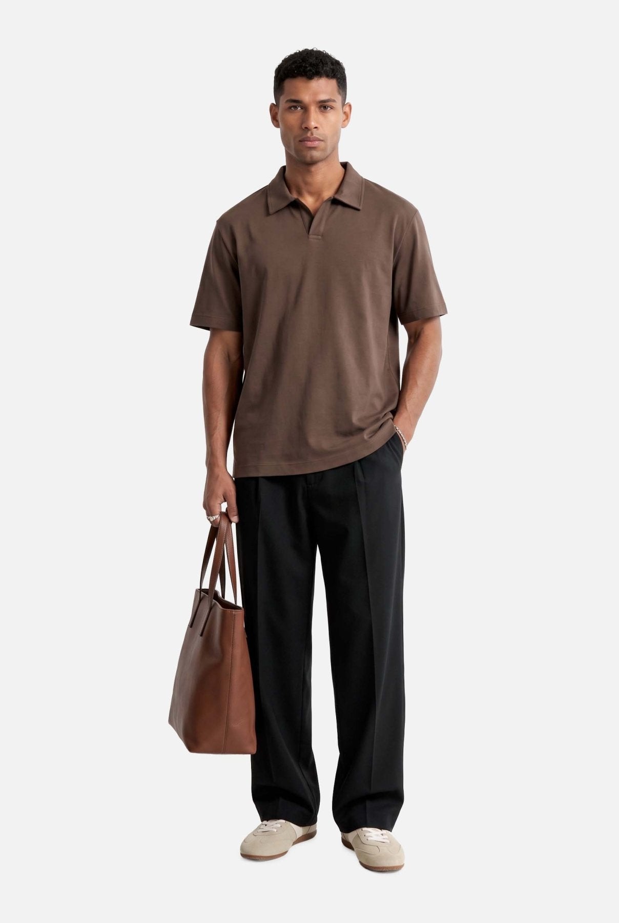 Fuo | Brown - T-shirts Don't Waste Culture