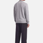 Feno | Fine Mockneck Knit | Melange Grey - Knitwear Don't Waste Culture