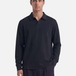 Ruoma Polo Longsleeve | Black - Longsleeves Don't Waste Culture