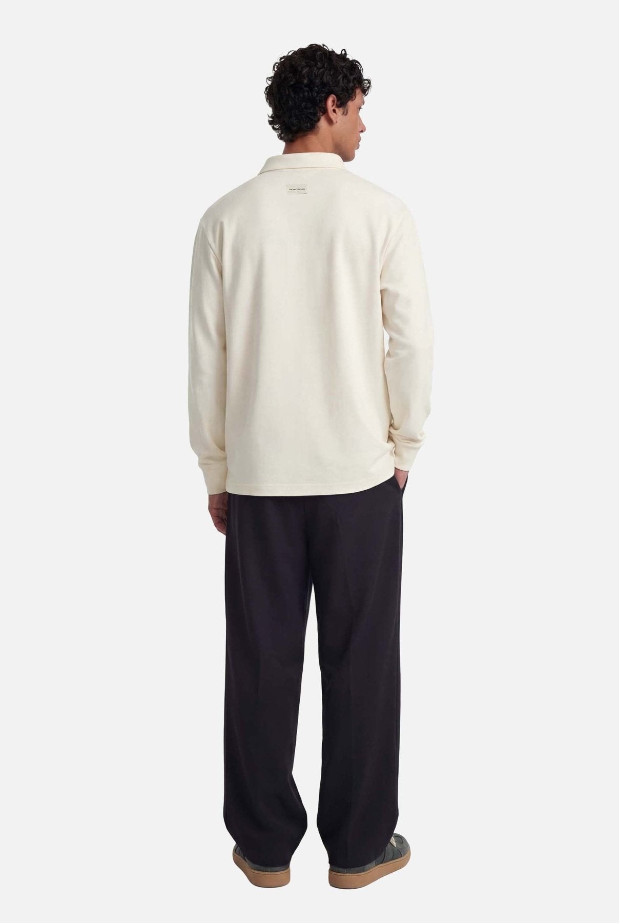 Ruoma Polo Longsleeve | Off-White - Longsleeves Don't Waste Culture