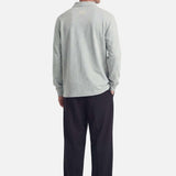 Ruoma Polo Longsleeve | Melange Grey - Longsleeves Don't Waste Culture