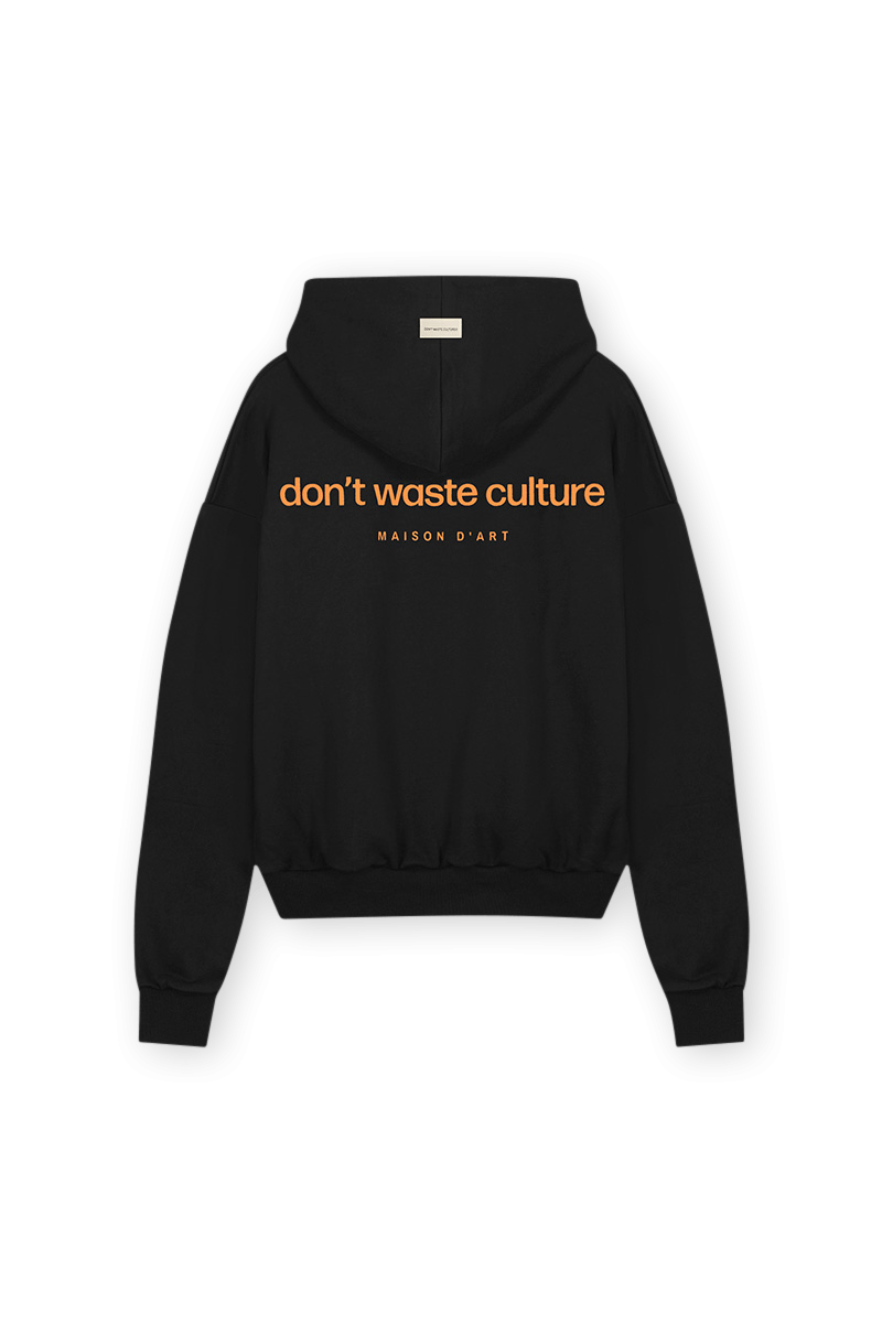 Ray | Black/Orange - Hoodies Don't Waste Culture