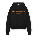 Ray | Black/Orange - Hoodies Don't Waste Culture