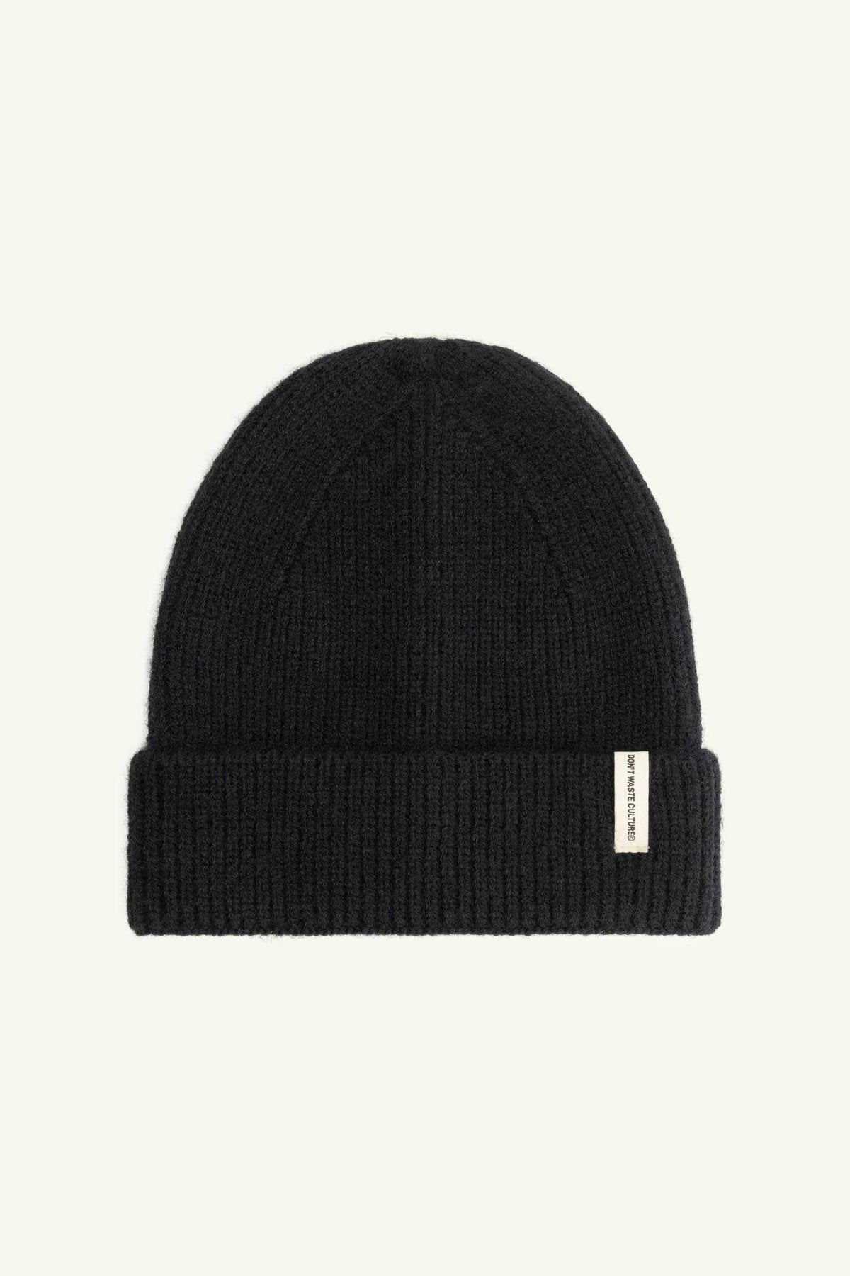 Classic beanie | Black - Accessories Don't Waste Culture