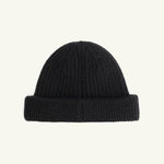 Fisherman beanie | Black - Accessories Don't Waste Culture