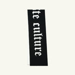 Jacquard scarf | Black - Accessories Don't Waste Culture