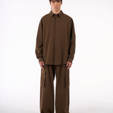 Oishi | Brown - Pants Don't Waste Culture