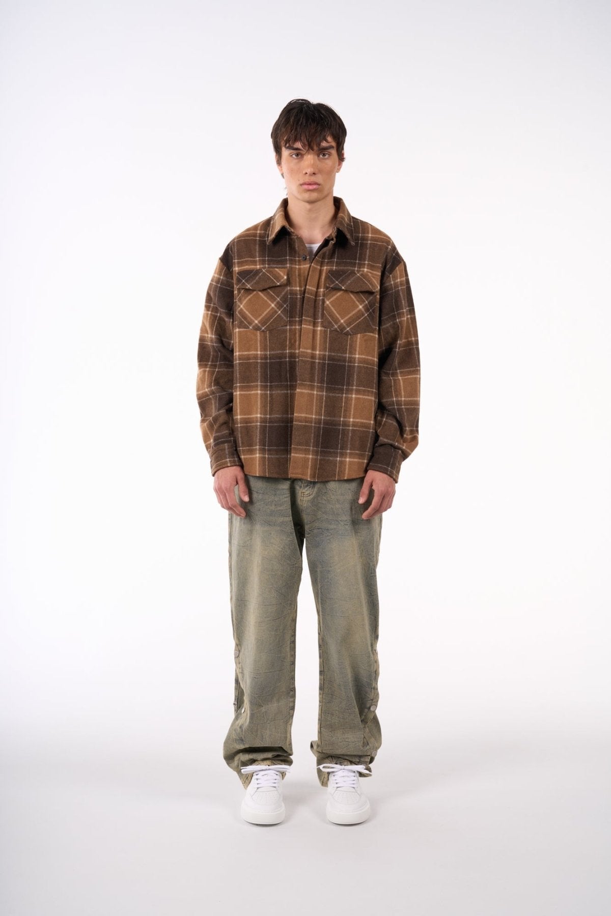 Abiola | Brown - Shirts Don't Waste Culture