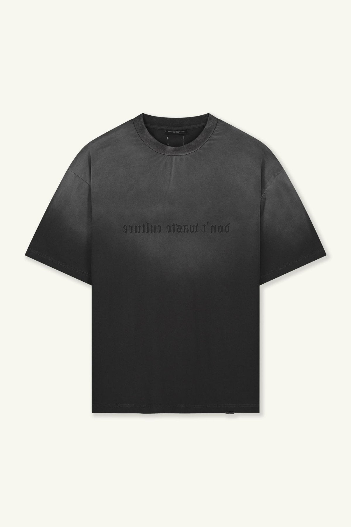 Valentio | Washed Black - T-shirts Don't Waste Culture