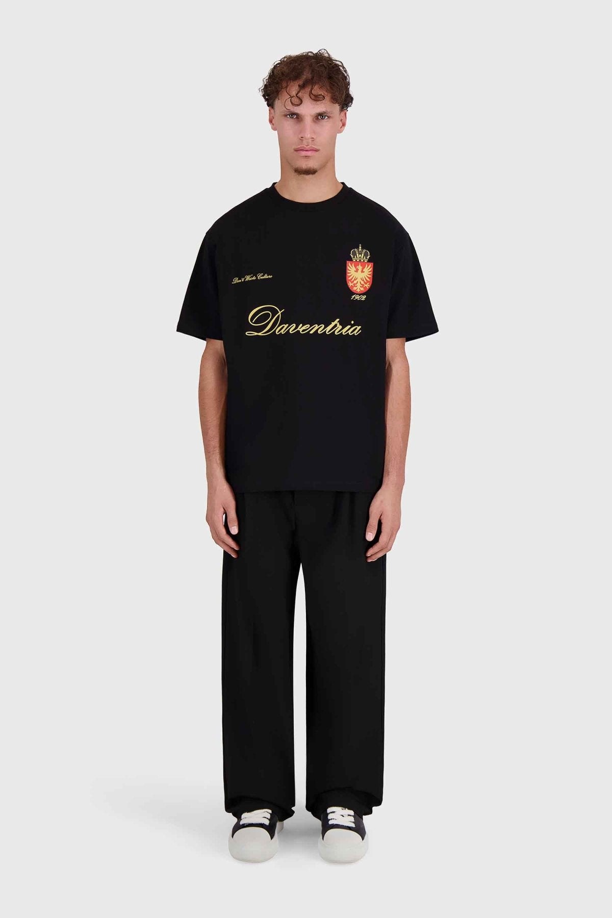Daventria | Black - T-shirts Don't Waste Culture