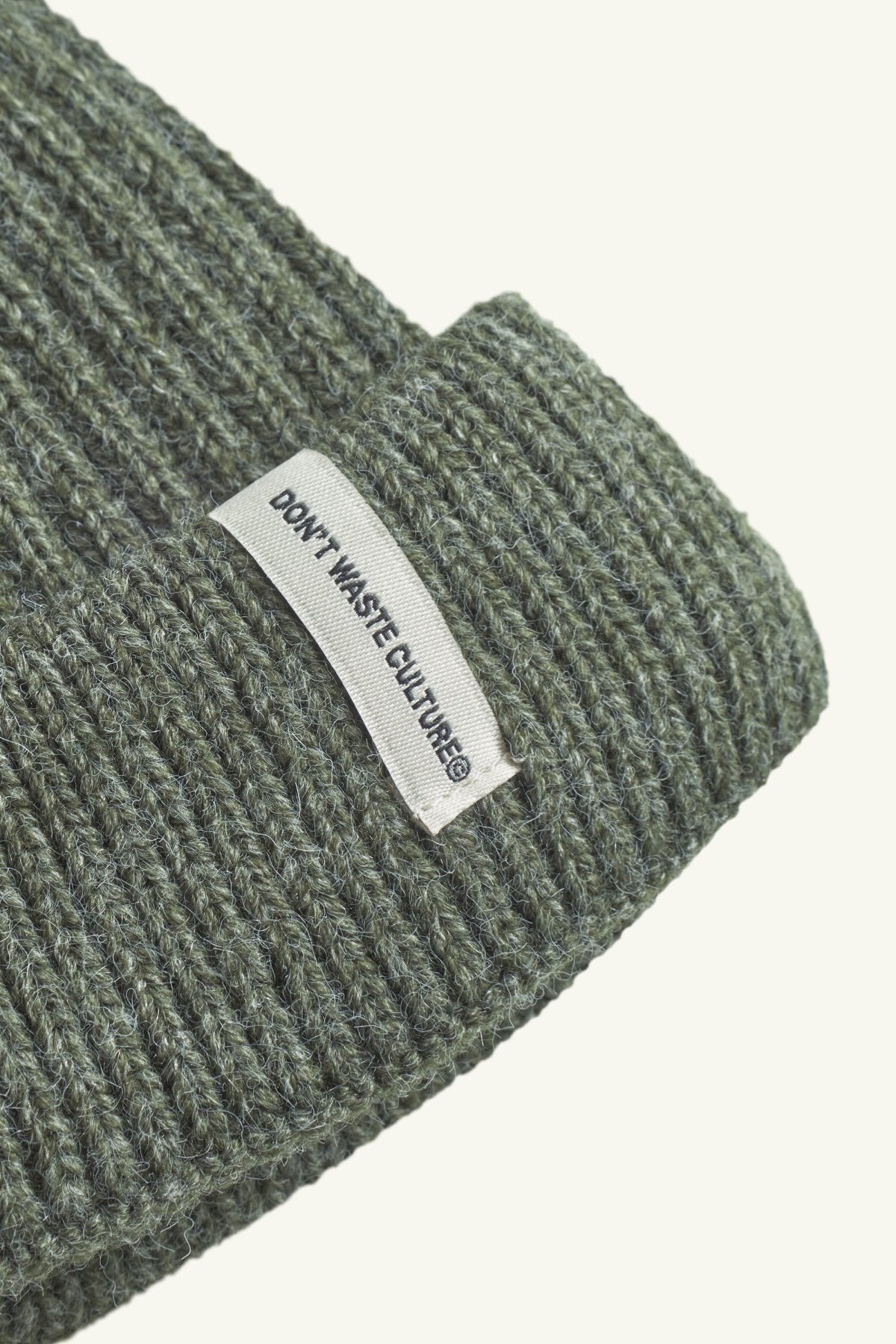 Fisherman beanie | Moss Green - Accessories Don't Waste Culture