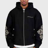 Rhegan | Black - Zipper Hoodies Don't Waste Culture