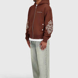 Rhegan | Brown Khaki - Zipper Hoodies Don't Waste Culture