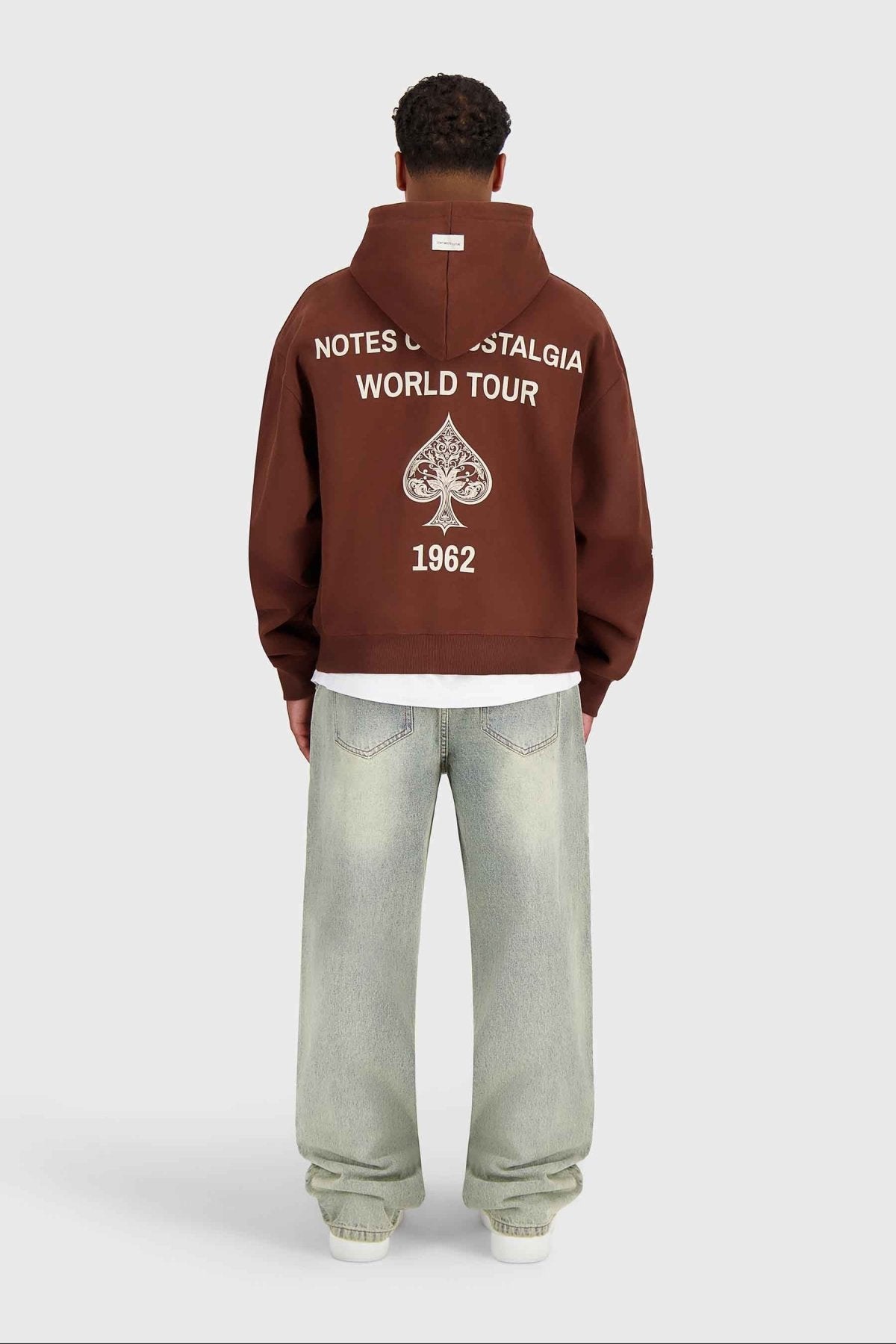 Rhegan | Brown Khaki - Zipper Hoodies Don't Waste Culture