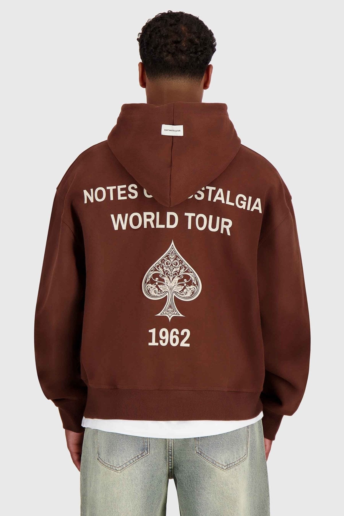 Rhegan | Brown Khaki - Zipper Hoodies Don't Waste Culture