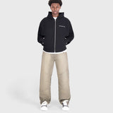 Baelen | Black - Zipper Hoodies Don't Waste Culture