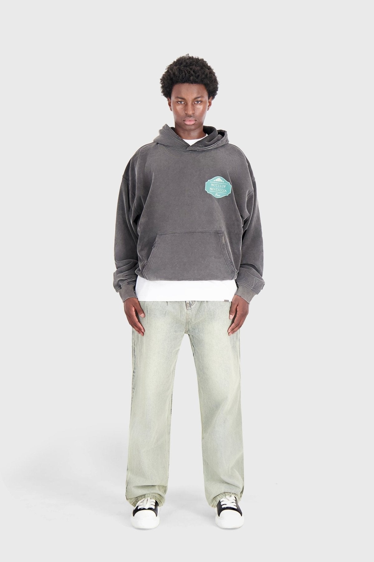 Inola | Washed Black - Hoodies Don't Waste Culture