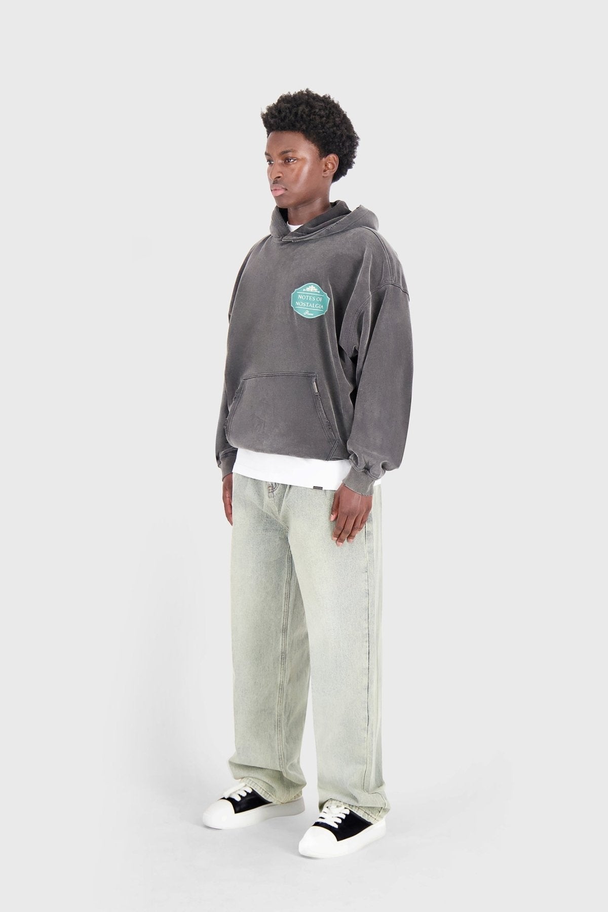 Inola | Washed Black - Hoodies Don't Waste Culture