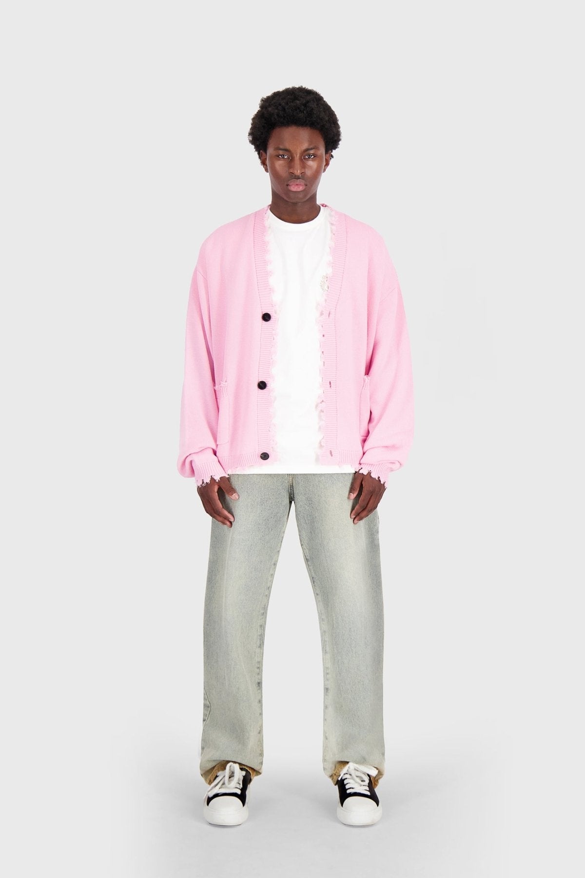 Jelani | Pink - Knitwear Don't Waste Culture