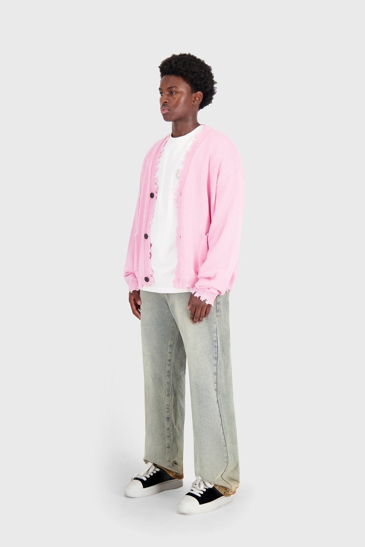 Jelani | Pink - Knitwear Don't Waste Culture