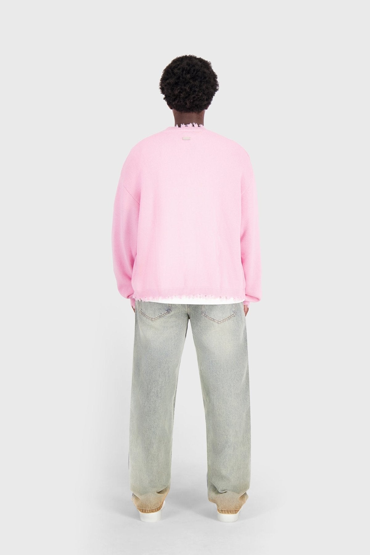 Jelani | Pink - Knitwear Don't Waste Culture