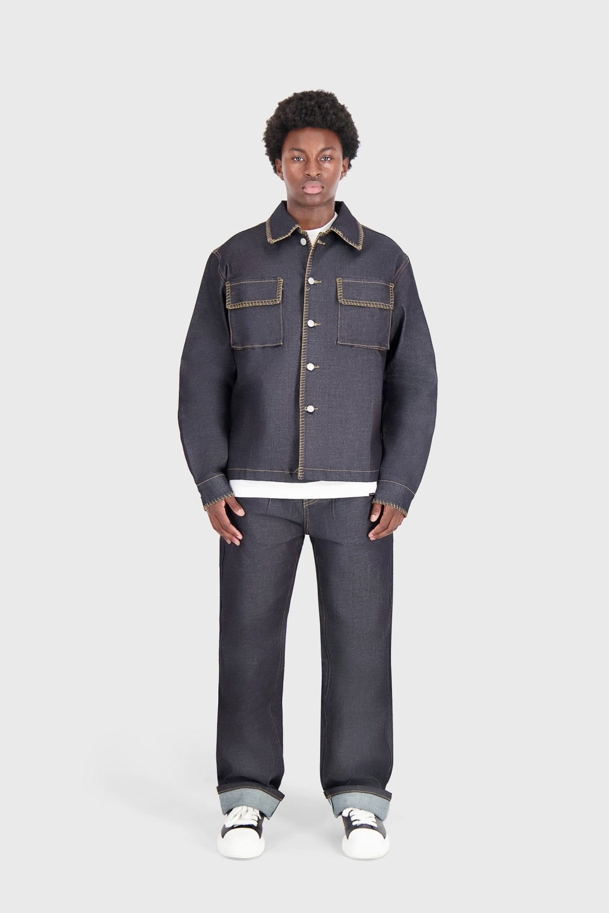 Malis | Raw Denim - Shirts Don't Waste Culture