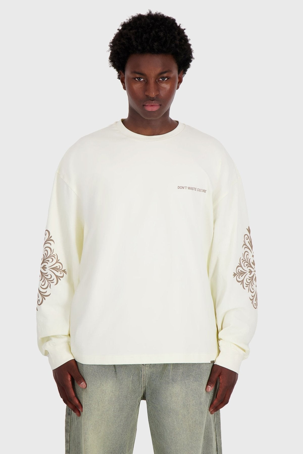 Thandor | Off - White - Longsleeves Don't Waste Culture
