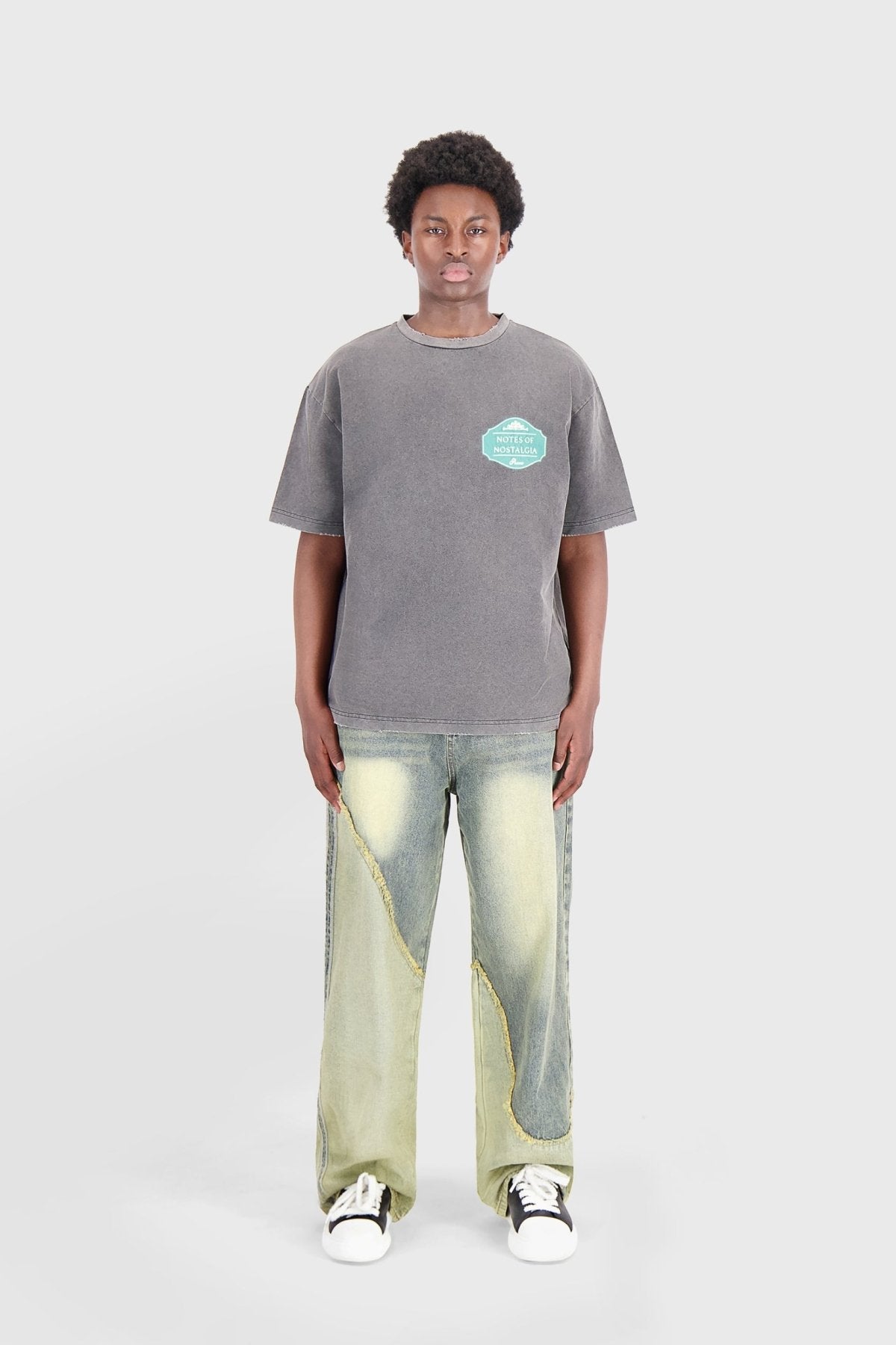 Xandor | Washed Black - T-shirts Don't Waste Culture