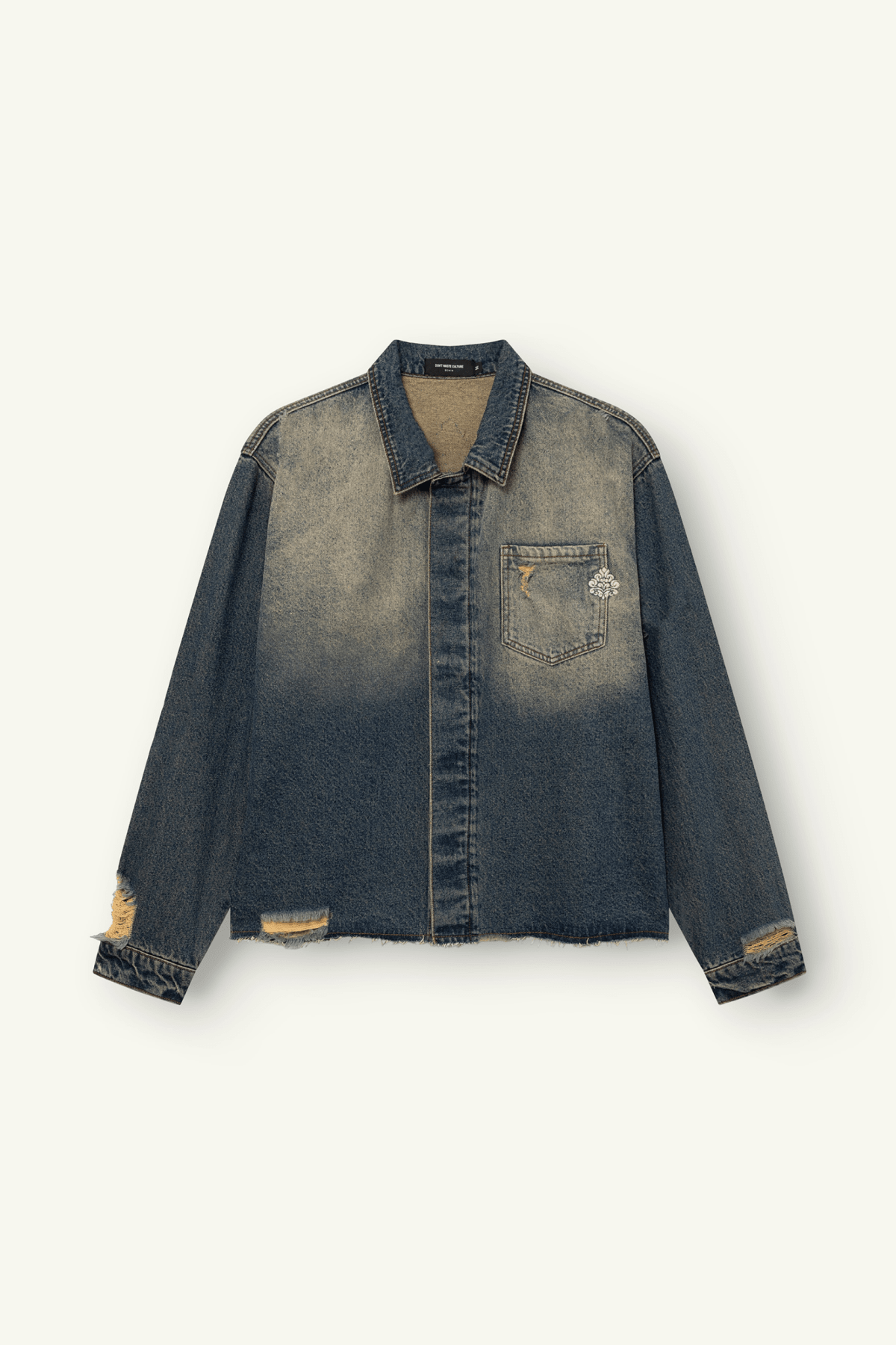 Aza Denim Overshirt | Dark Pale - Early access Don't Waste Culture