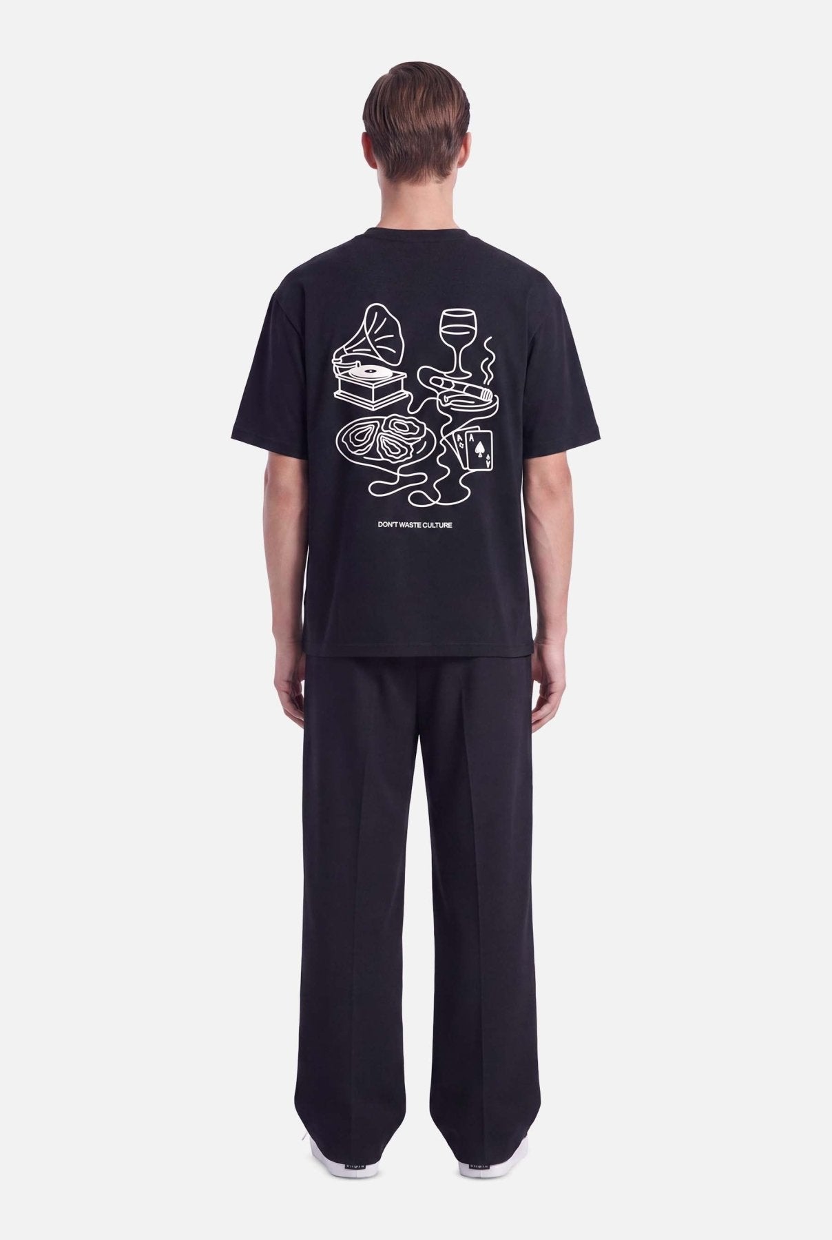 Etta T-shirt | Black - Early access Don't Waste Culture