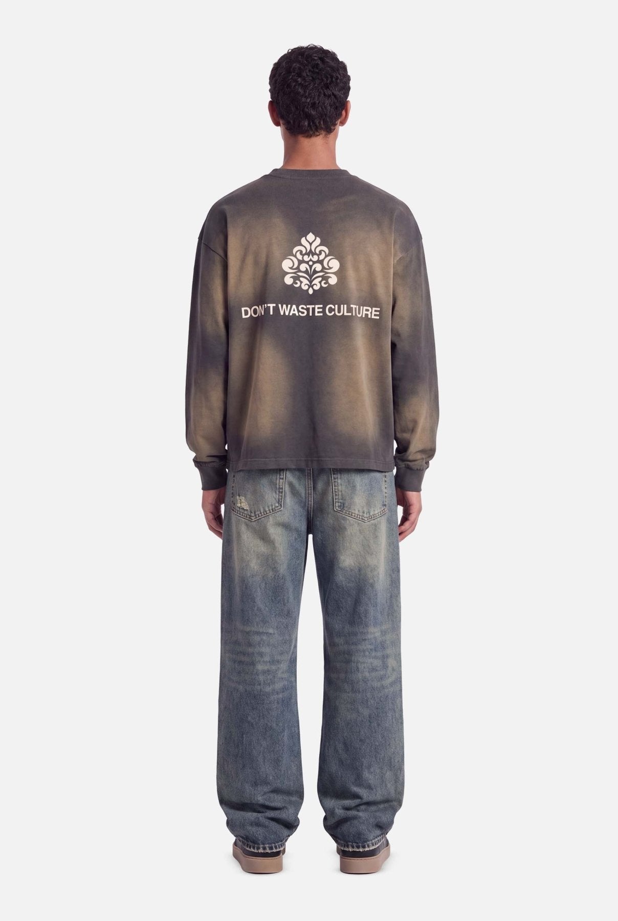 Fade Longsleeve | Faded Grey - Longsleeves Don't Waste Culture
