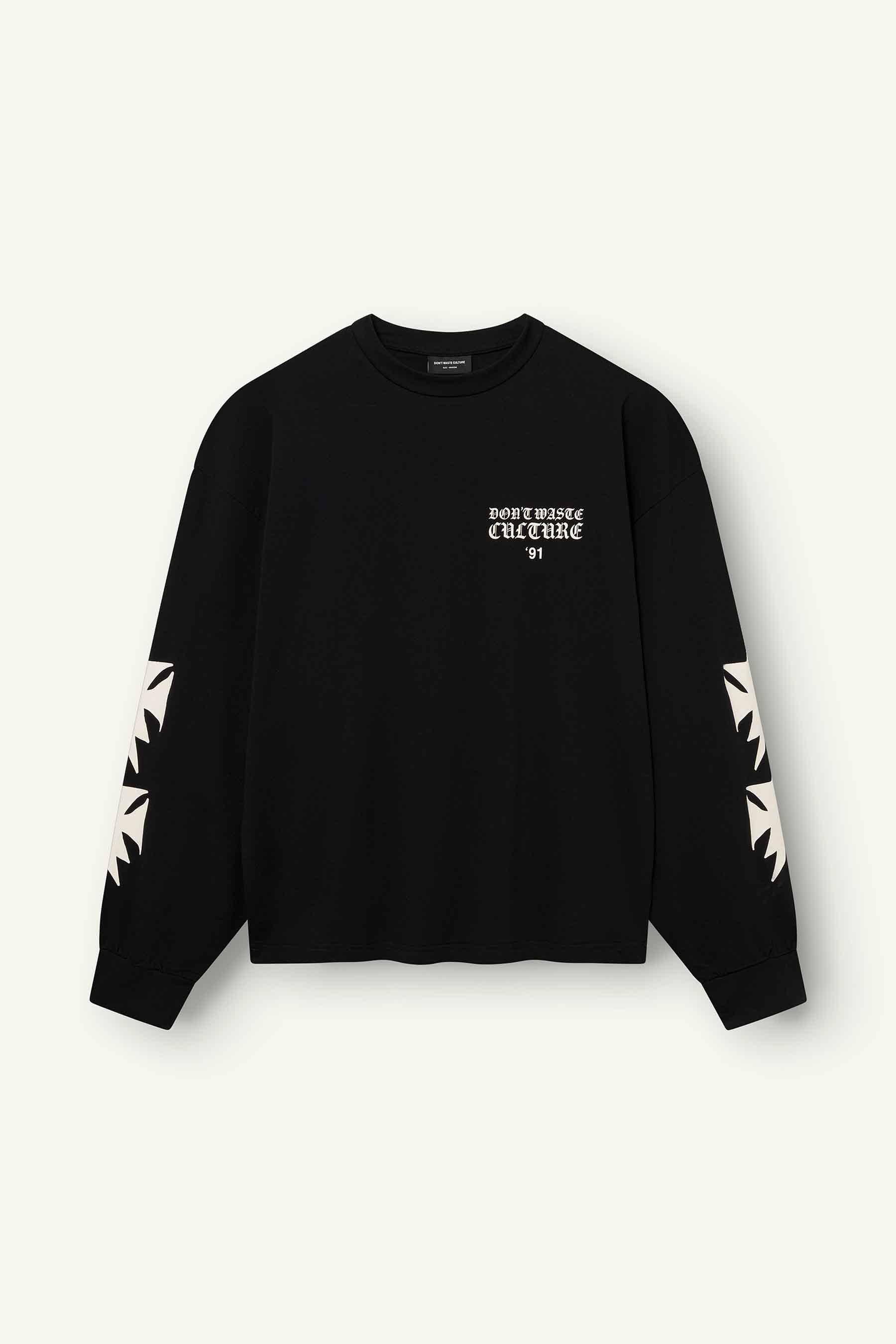 Fina Longsleeve | Black - Early access Don't Waste Culture