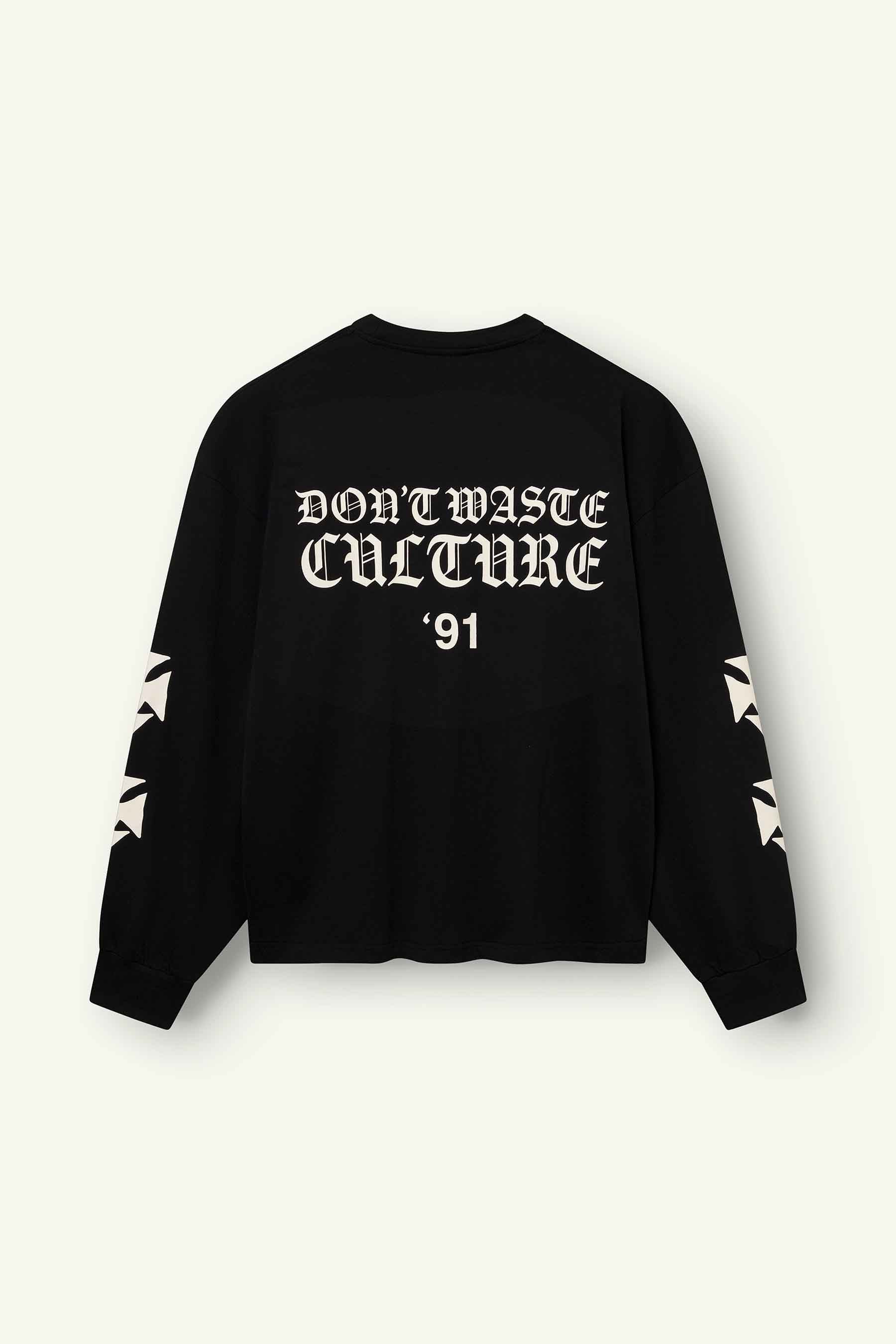 Fina Longsleeve | Black - Early access Don't Waste Culture