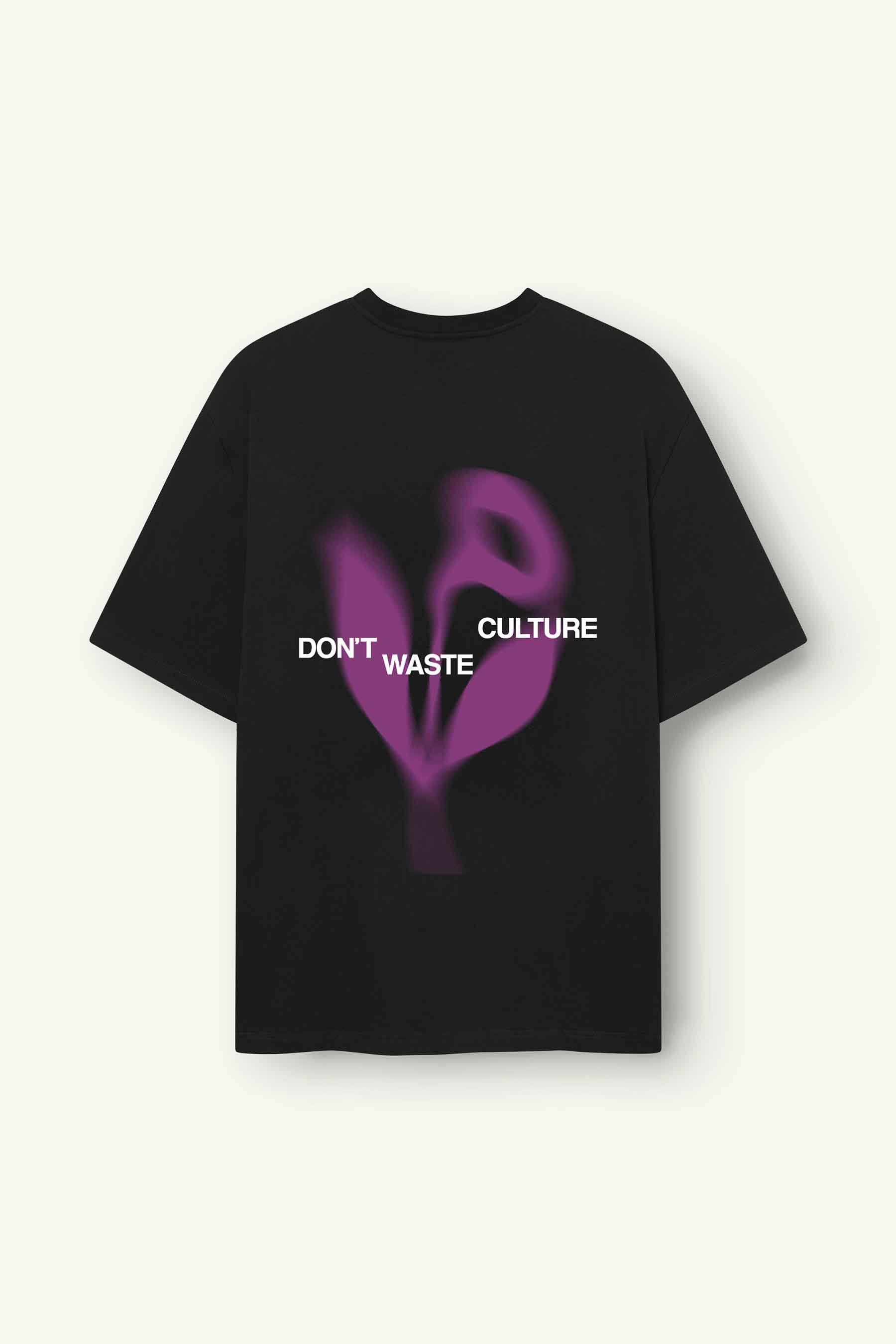 Fitz T-shirt | Black - Early access Don't Waste Culture