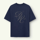 Kari T-shirt | Navy Blue