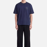 Kari T-shirt | Navy Blue