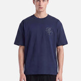 Kari T-shirt | Navy Blue
