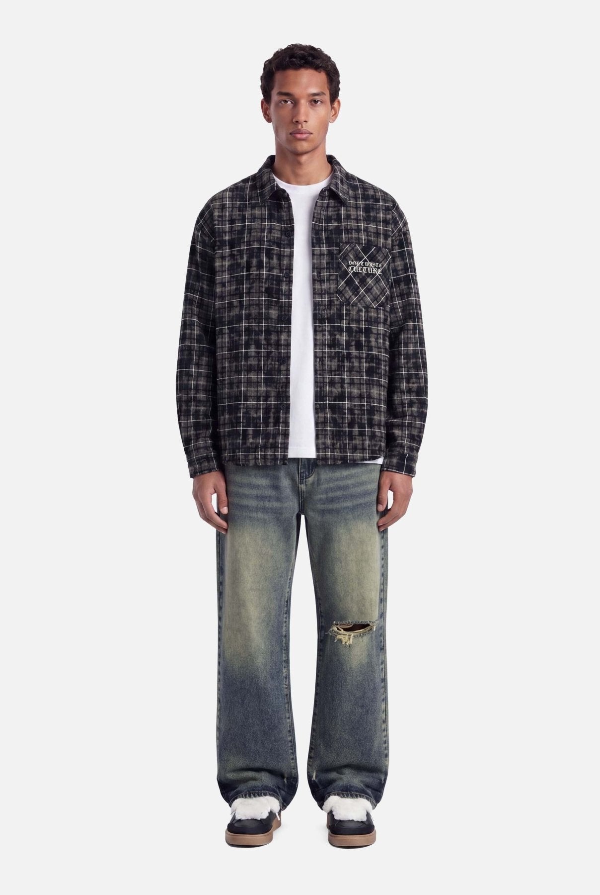 Levi Overshirt | Black - Shirts Don't Waste Culture