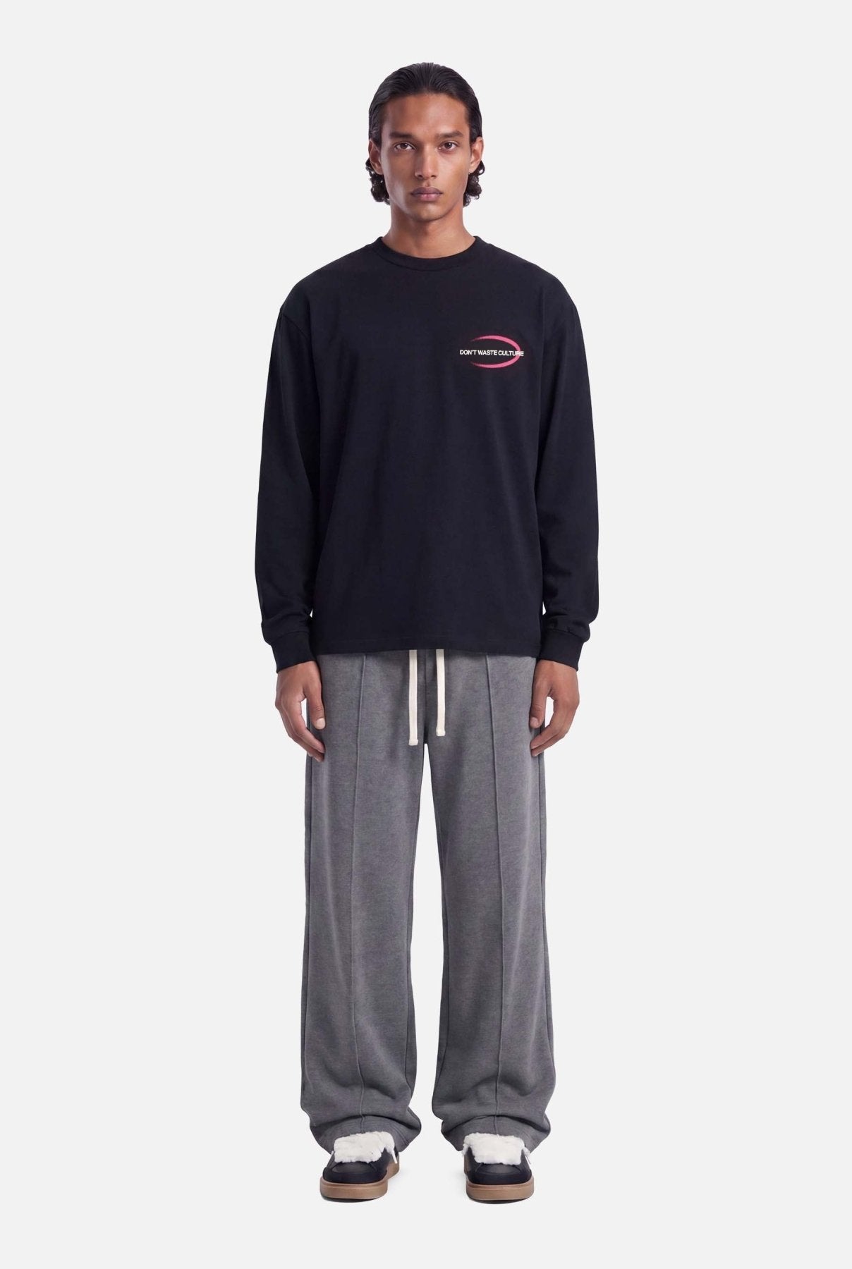 Lino Smart Jogger | Melange Grey - Pants Don't Waste Culture